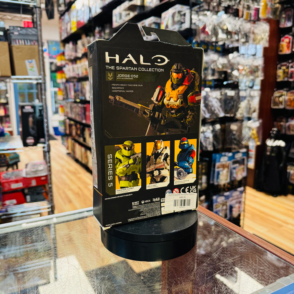 Jorge-052 (Jazwares, Halo Spartan Collection) *SEALED*