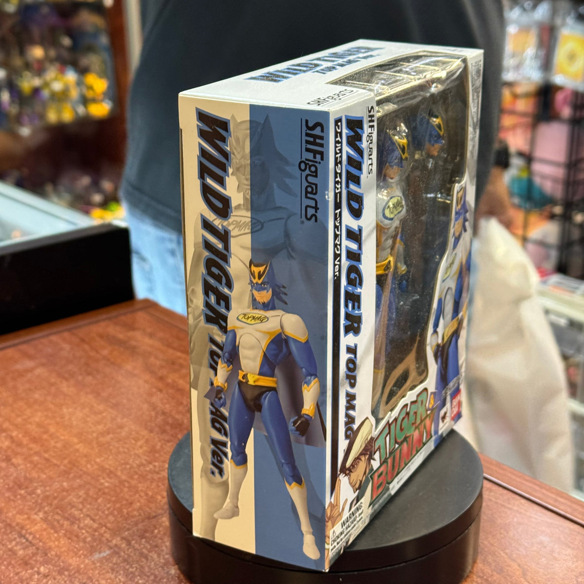 Top Mag Wild Tiger (Tiger & Bunny, Bandai SH Figaurts) **SEALED**