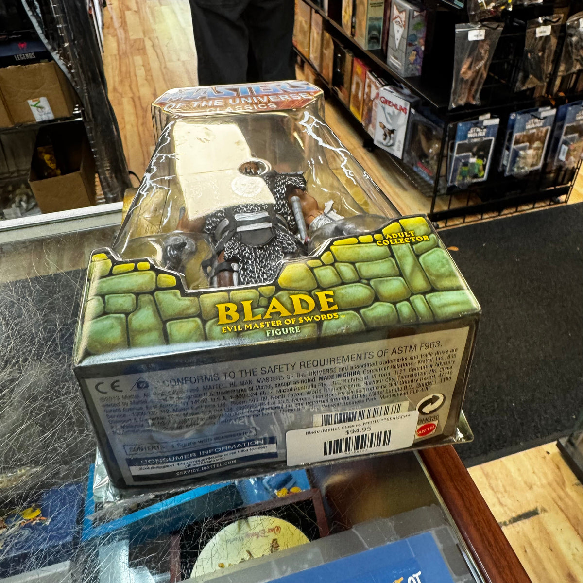 Blade (Mattel, Classics, MOTU) **SEALED**
