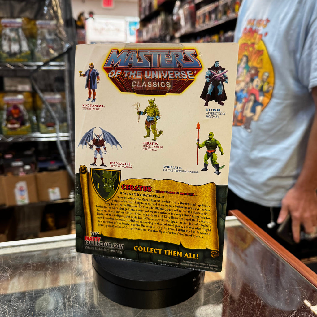 Ceratus (Mattel, Classics, MOTU) **SEALED**