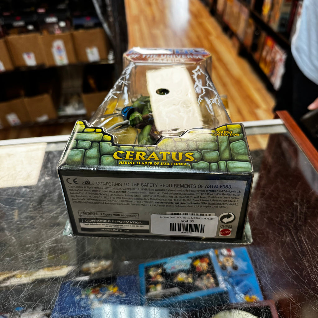 Ceratus (Mattel, Classics, MOTU) **SEALED**