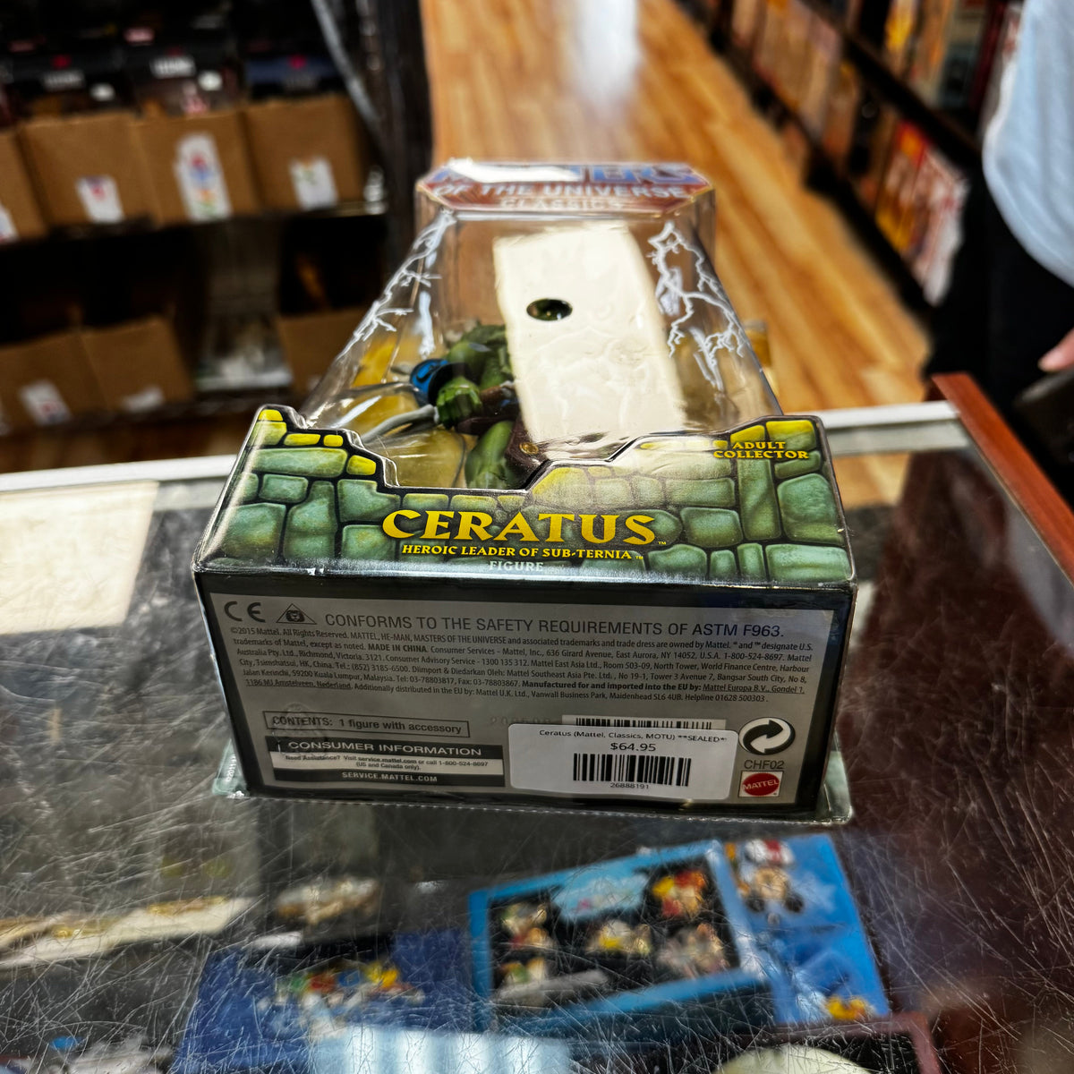 Ceratus (Mattel, Classics, MOTU) **SEALED**