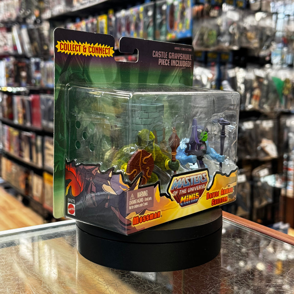 Mossman & Battle Armor Skeletor (Mattel, Mini MOTU) **SEALED**