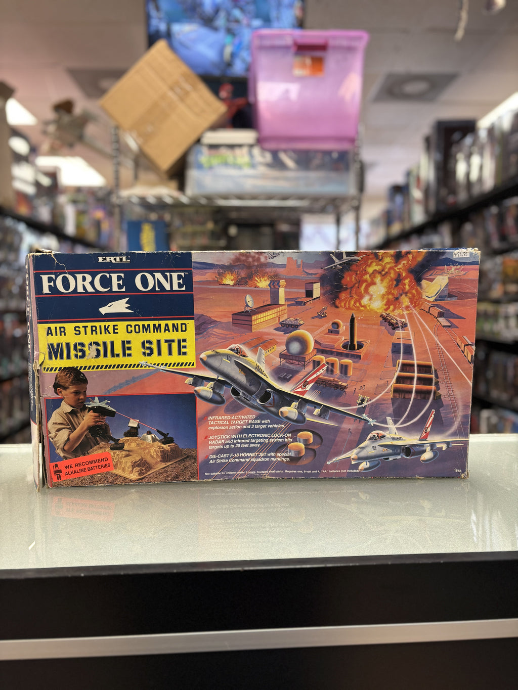 Air Strike Command Missle Site (Vintage Force One, ERTL) OPENED