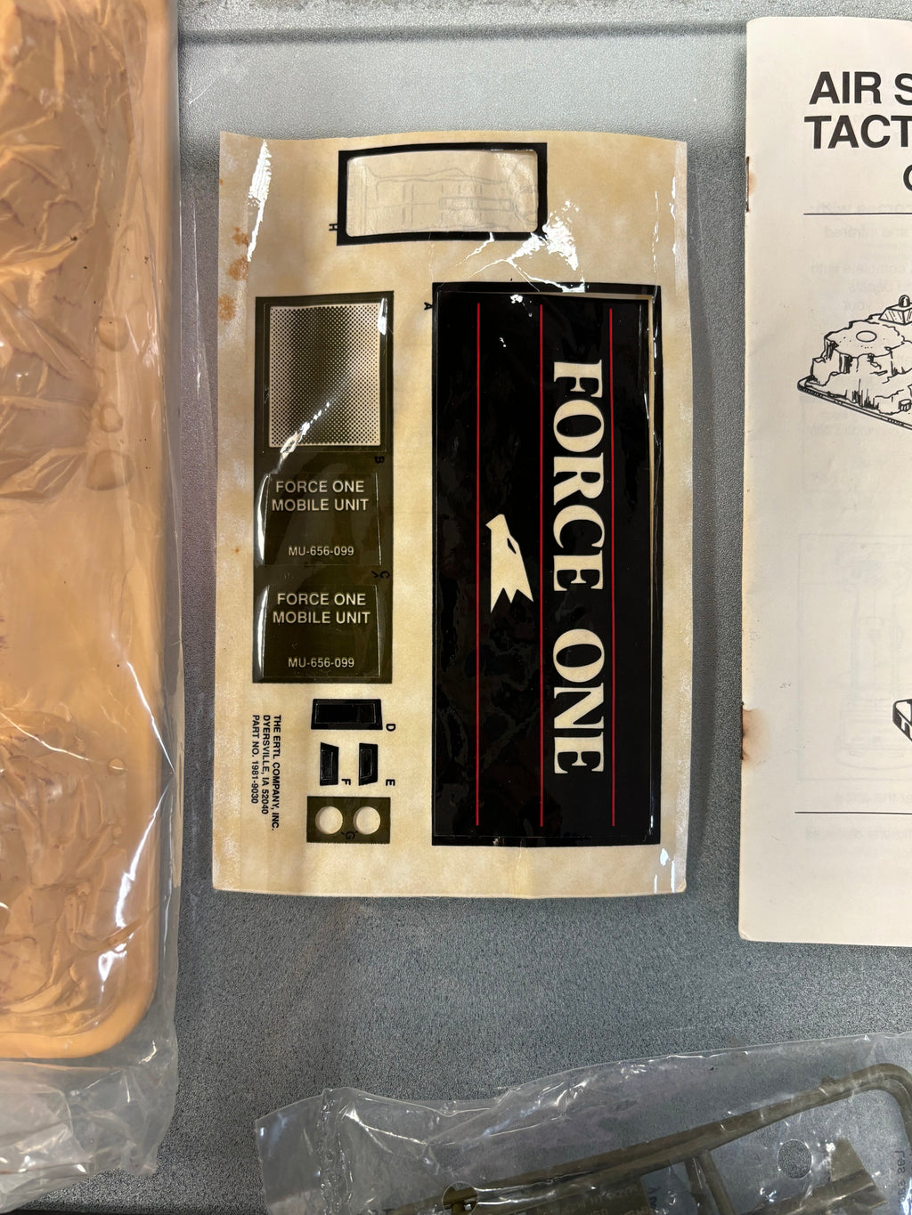 Air Strike Command Missle Site (Vintage Force One, ERTL) OPENED