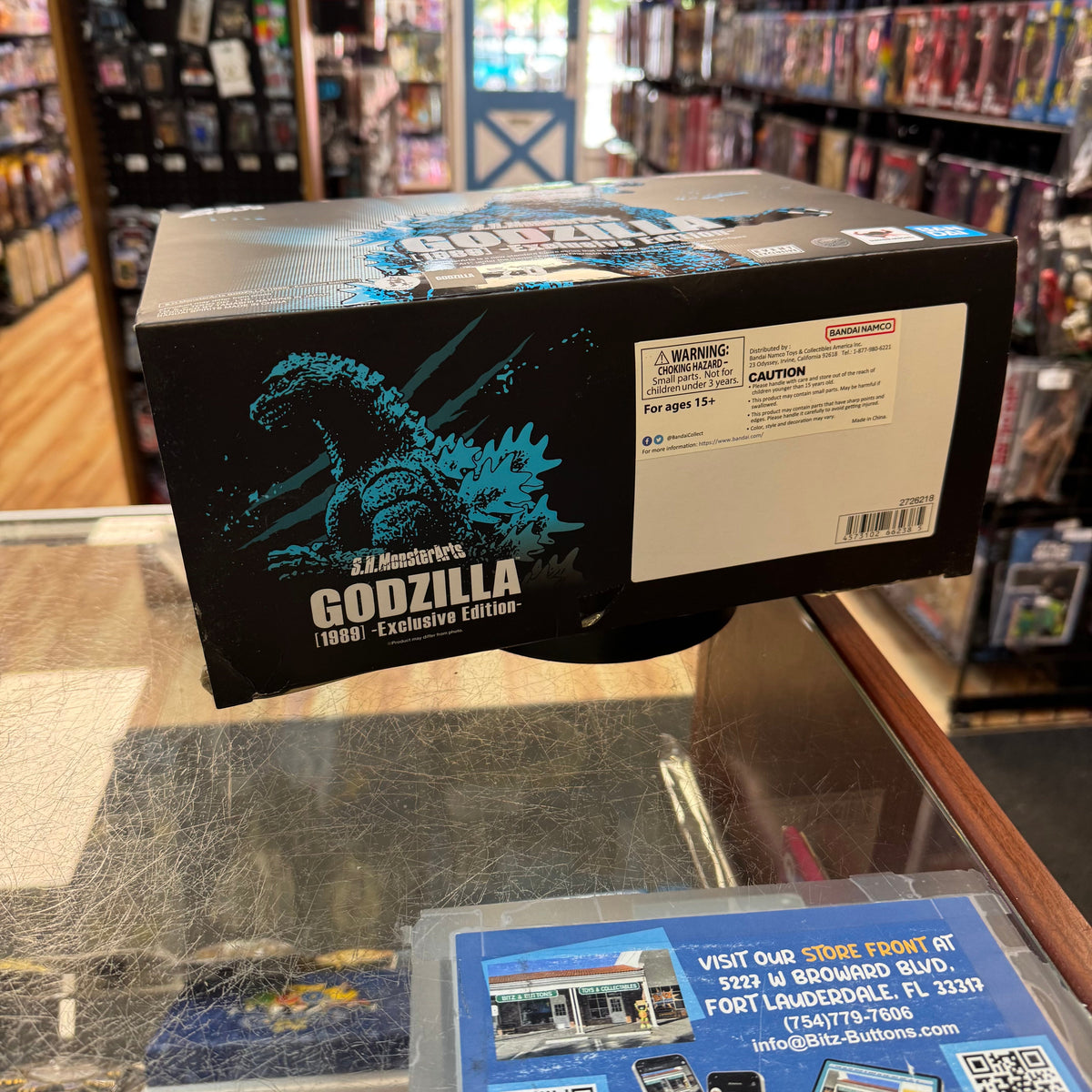 Godzilla Heat Ray -SDCC Exclusive 2024- (Bandai SH MonsterArts, Godzilla) **COMPLETE**