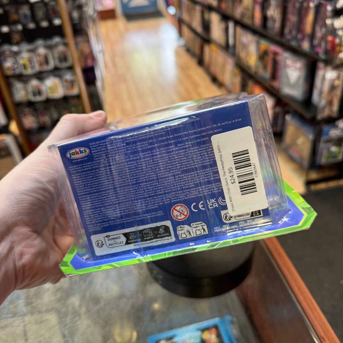 Chaos With Chao (Sonic The Hedgehog, Jakks Pacific) **SEALED**