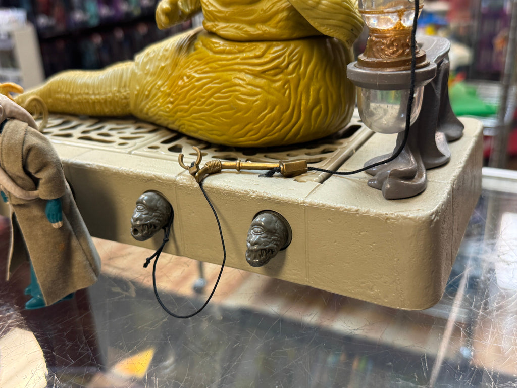 Jaba the Hutt Playset with Extras 8907 (Vintage Star Wars, Kenner) COMPLETE