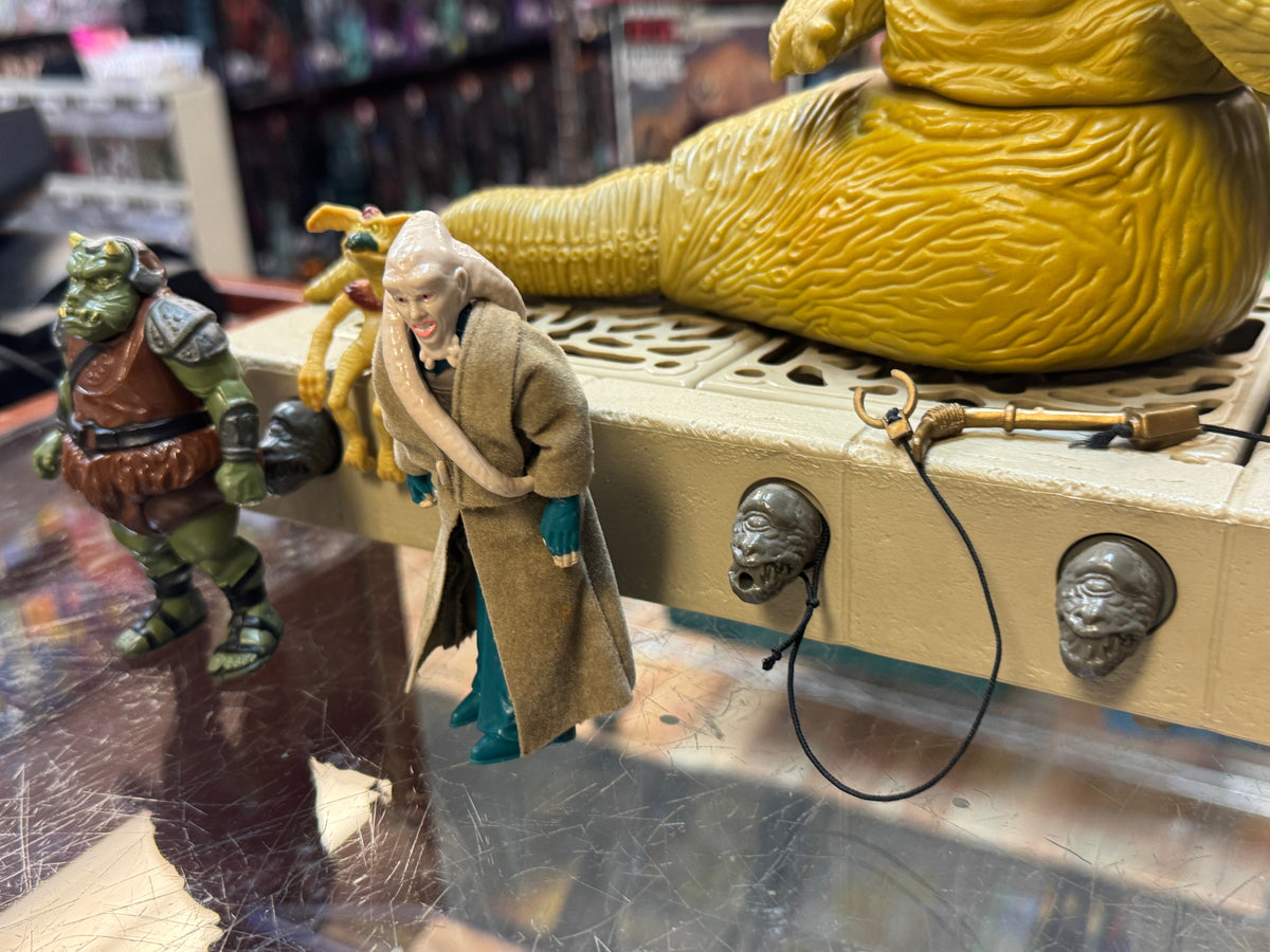 Jaba the Hutt Playset with Extras 8907 (Vintage Star Wars, Kenner) COMPLETE