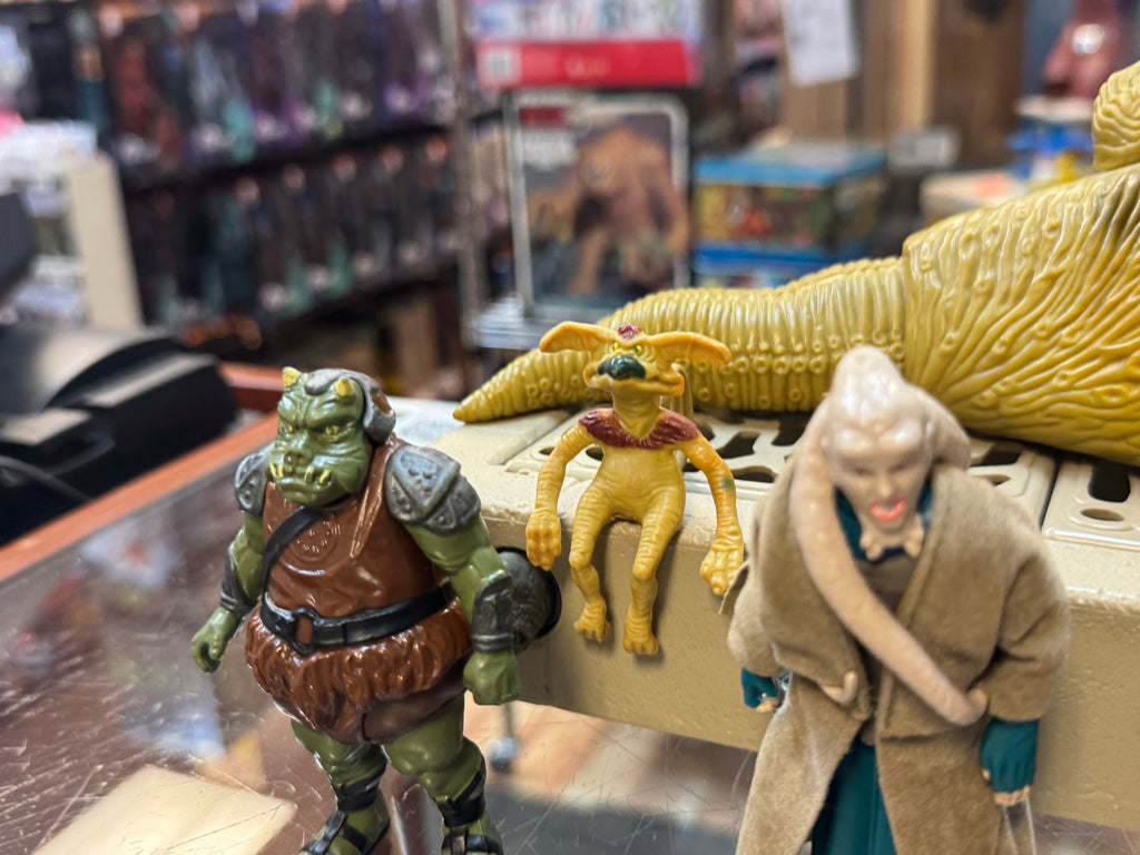 Jaba the Hutt Playset with Extras 8907 (Vintage Star Wars, Kenner) COMPLETE