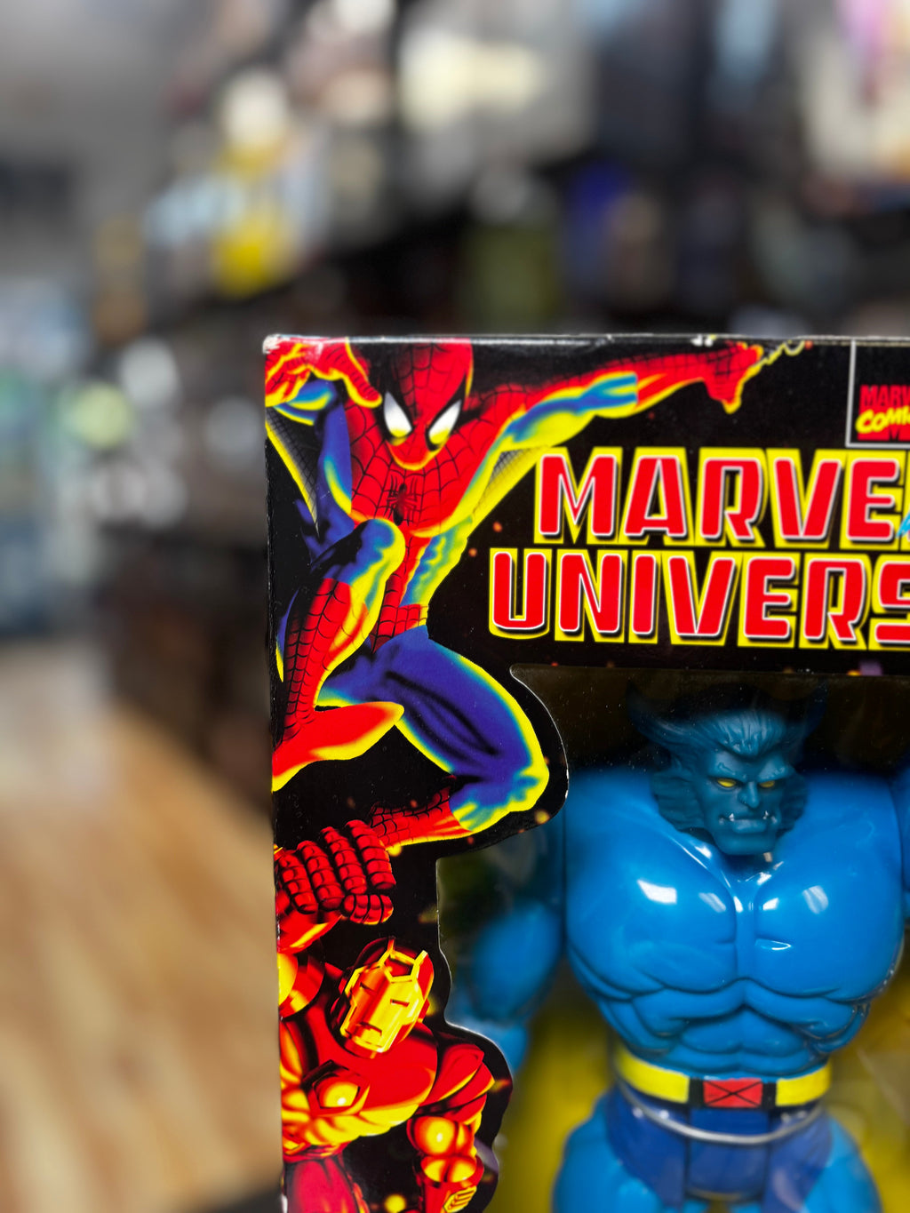 Deluxe Blue Beast 10" (Vintage Marvel Universe, Toybiz) SEALED