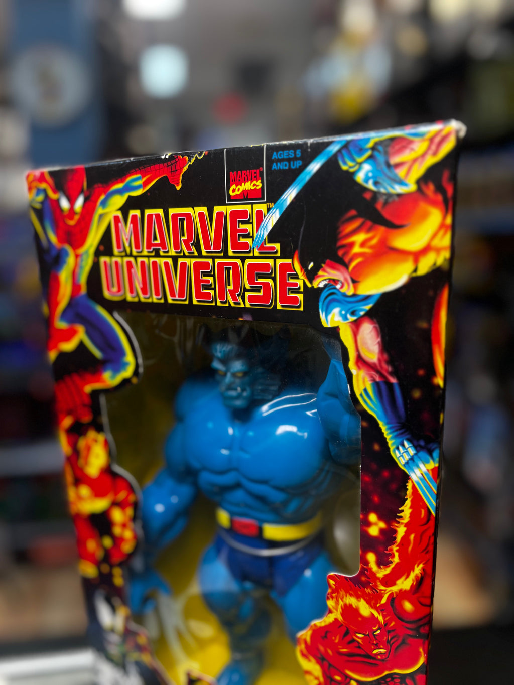 Deluxe Blue Beast 10" (Vintage Marvel Universe, Toybiz) SEALED