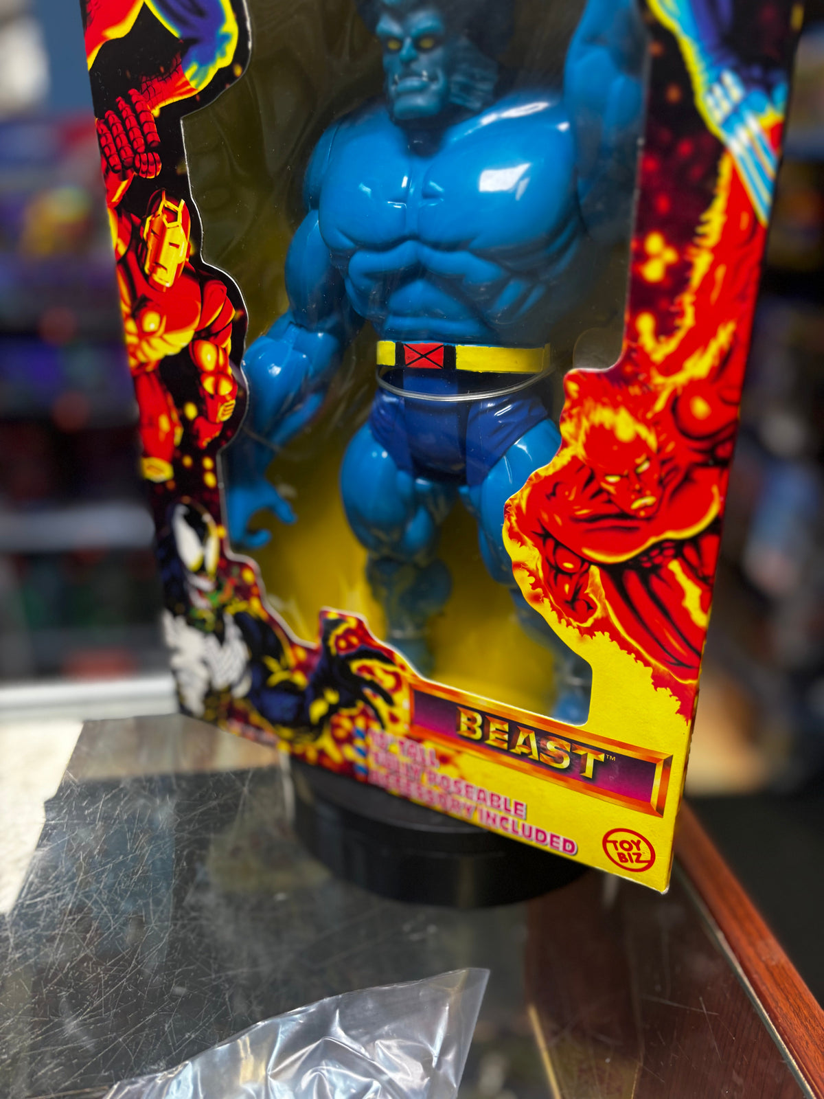 Deluxe Blue Beast 10" (Vintage Marvel Universe, Toybiz) SEALED