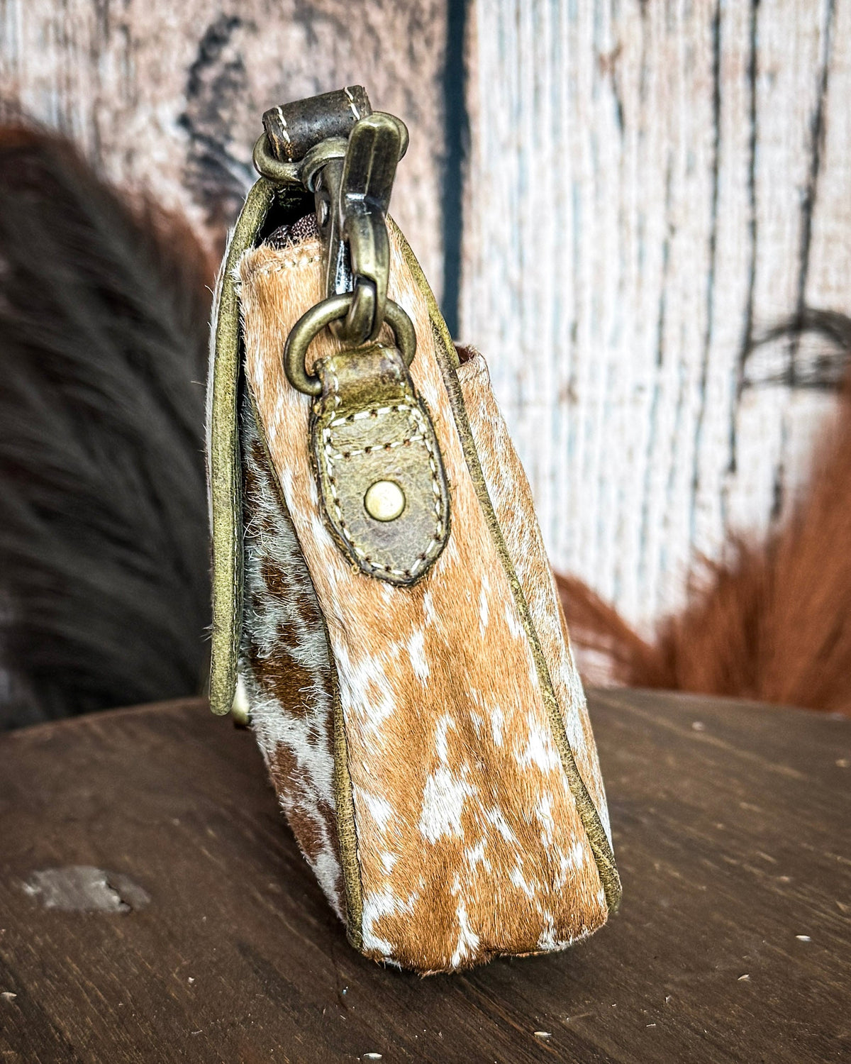 Bard Hairon Crossbody Bag by Myra Bag