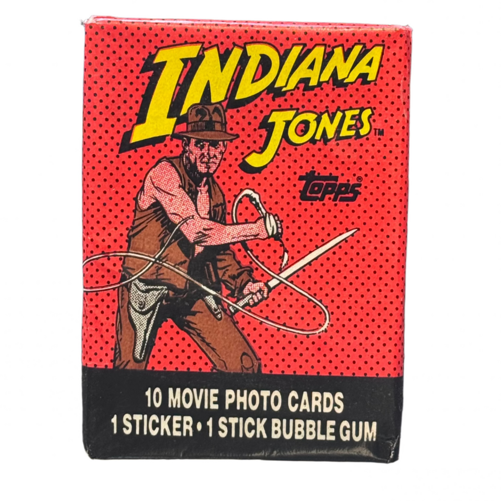 Indiana Jones Card Pack (Vintage Topps Movie Card, Lucasfilm)