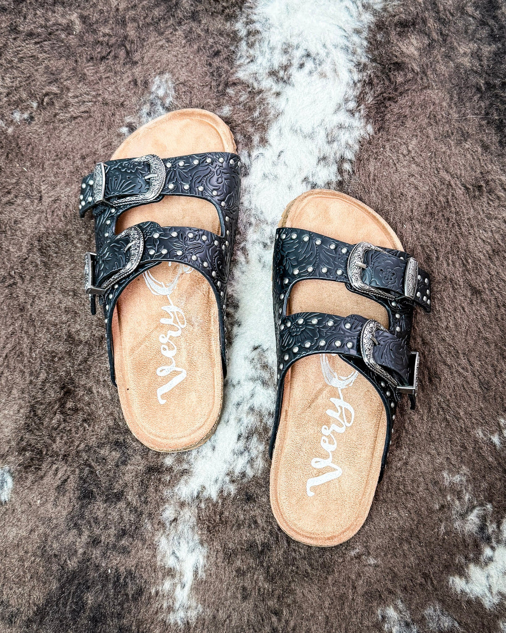 Heidi Sandal in Black by Very G