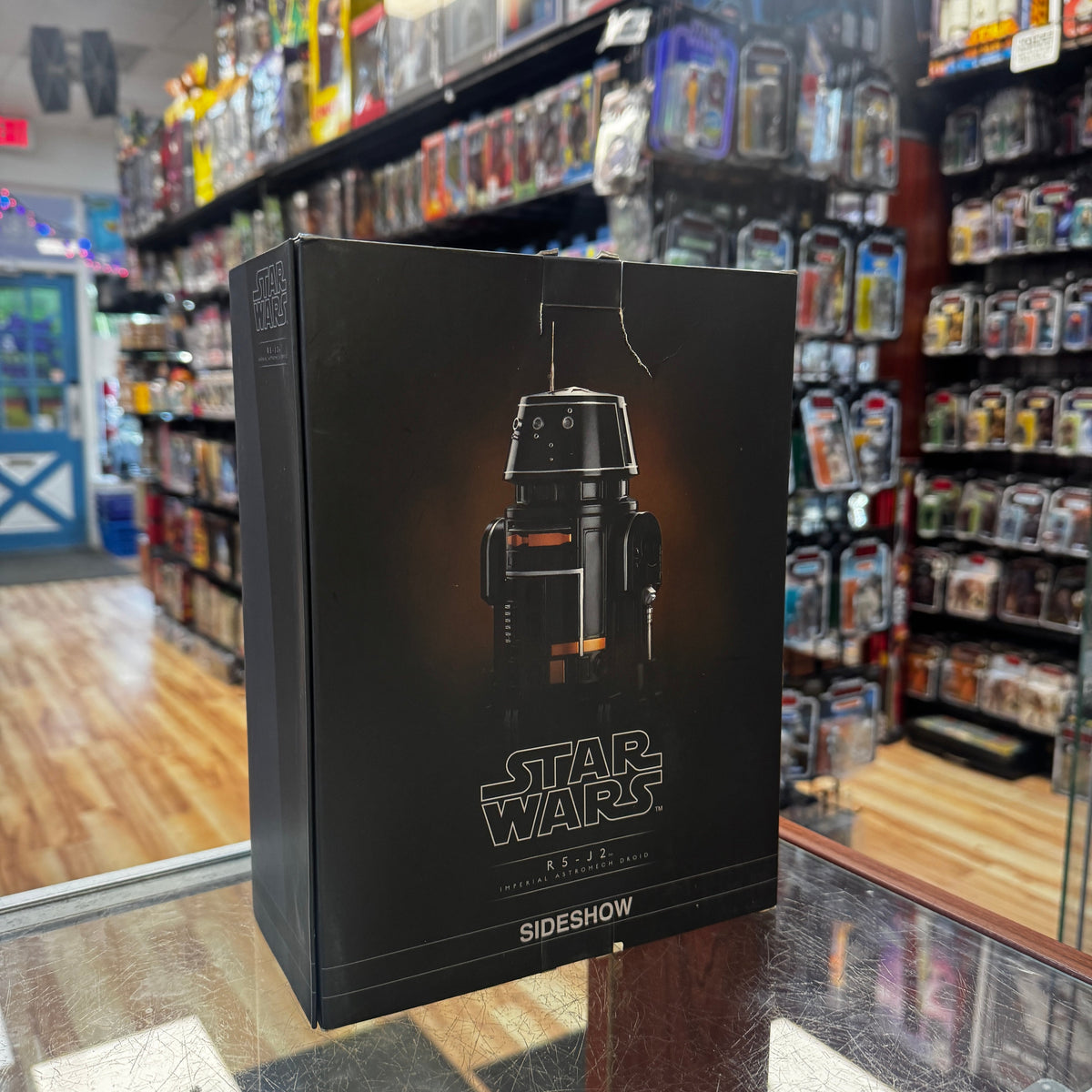 R5-J2 Imperial Astromech Droid (Star Wars, Sideshow) COMPLETE
