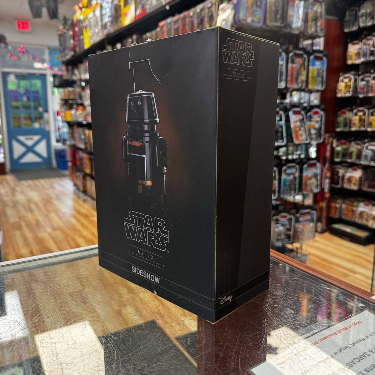 R5-J2 Imperial Astromech Droid (Star Wars, Sideshow) COMPLETE