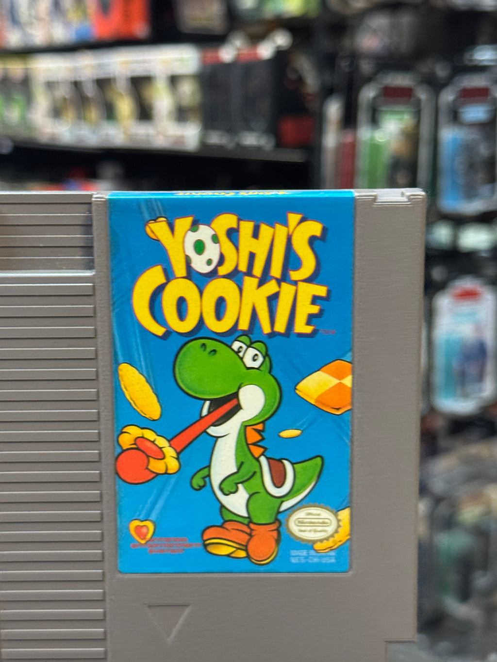 Yoshi's Cookie (Nintendo NES, Vintage Video Game)
