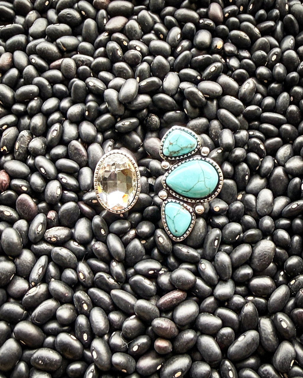 Darcy Dual Stone Cuff Ring