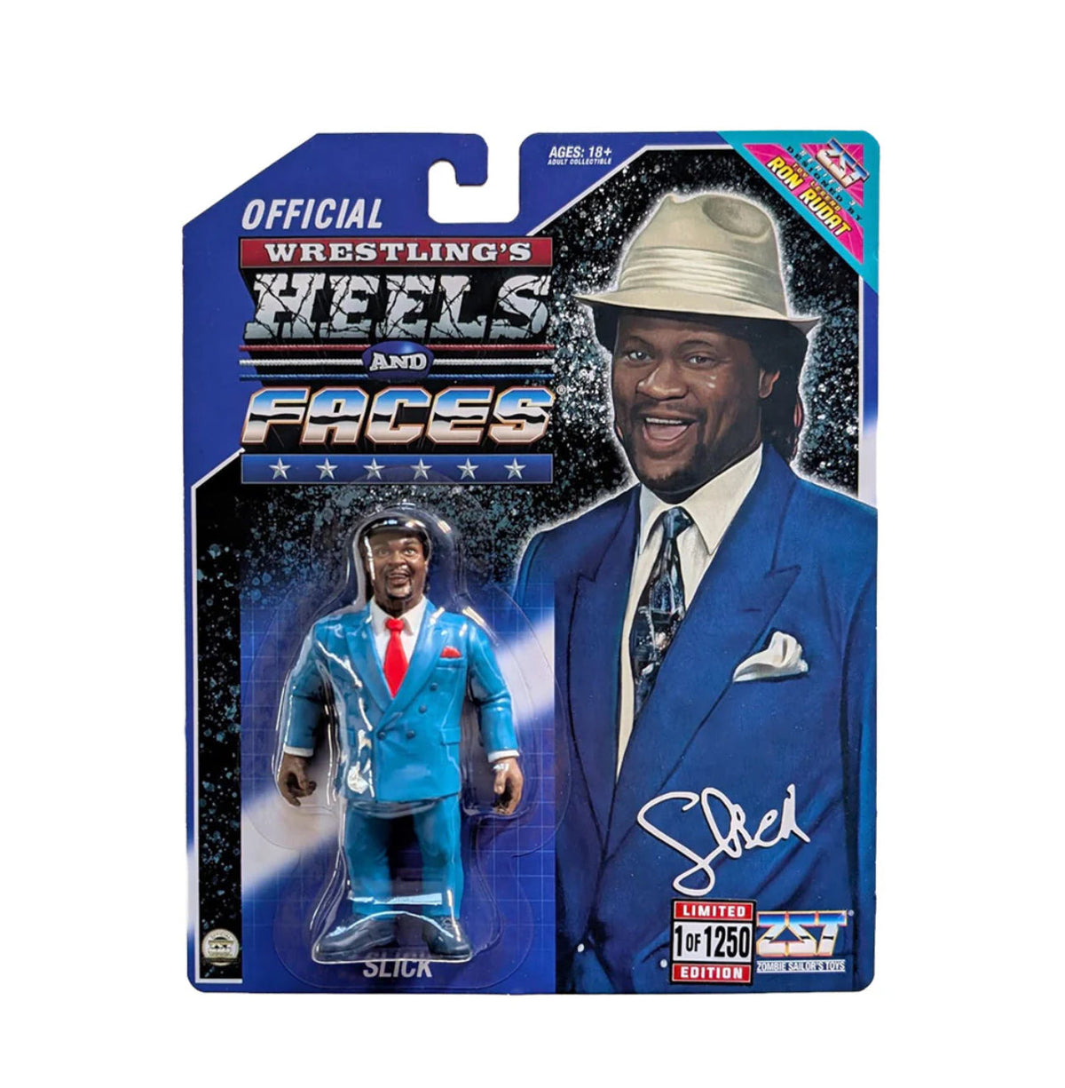 Teal Suit Slick (ZST Heels & Faces, WWE)