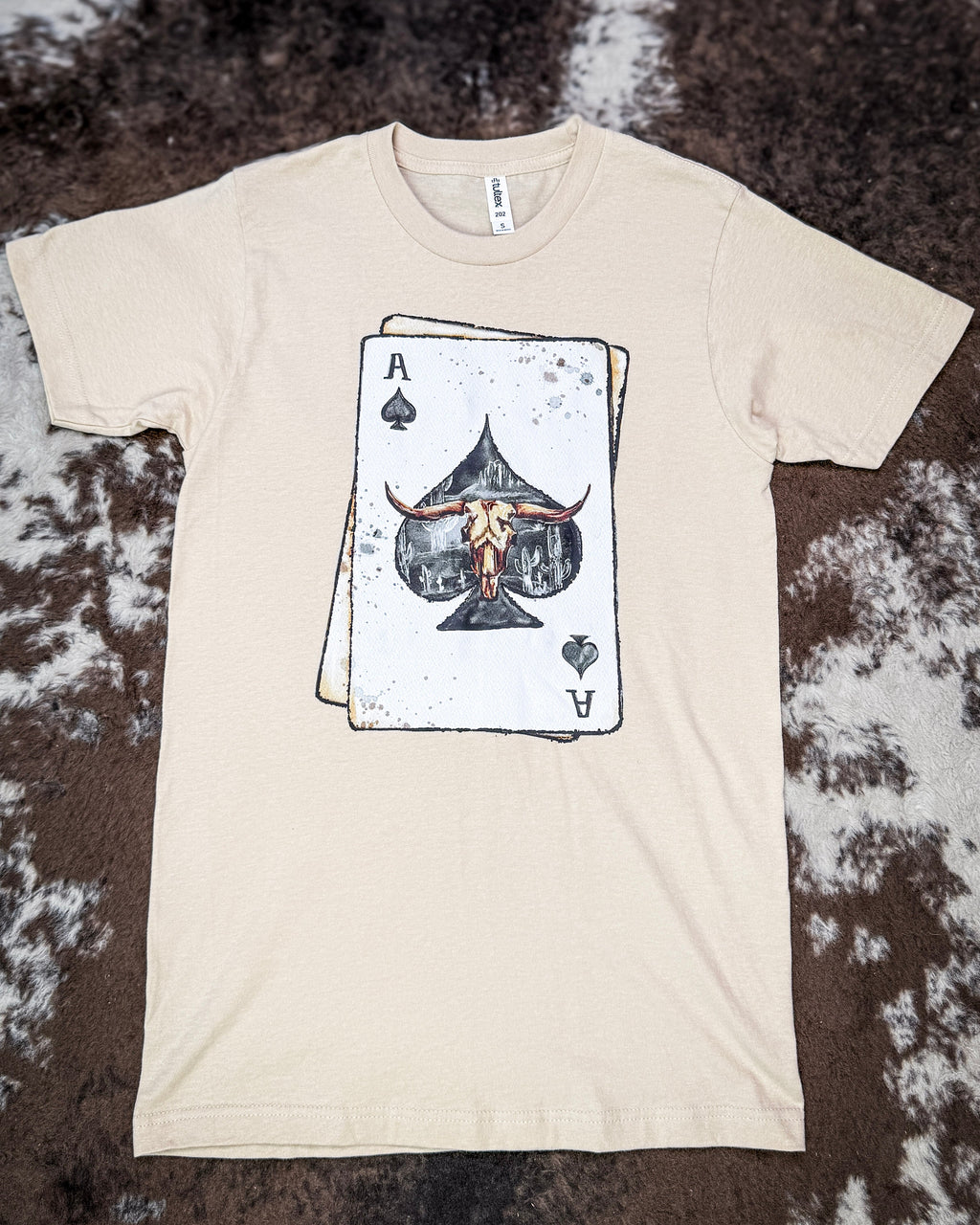 Ace High Longhorn Graphic Tee