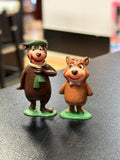 Yogi Bear & Boo Boo Miniature Figure (Vintage Marx, Hanana Barbara)