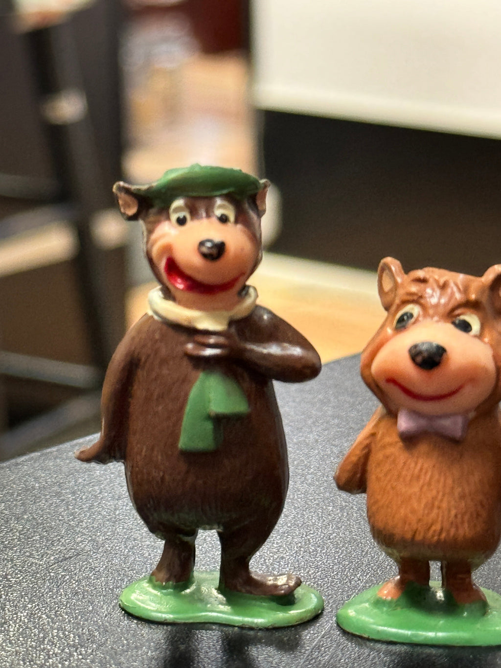 Yogi Bear & Boo Boo Miniature Figure (Vintage Marx, Hanana Barbara)