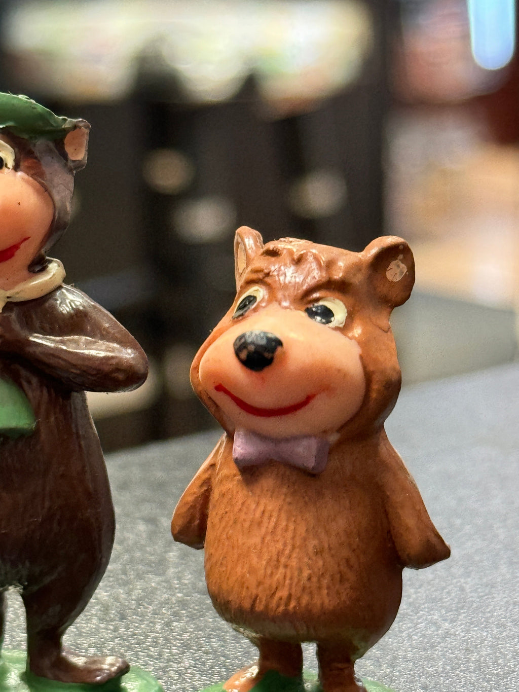 Yogi Bear & Boo Boo Miniature Figure (Vintage Marx, Hanana Barbara)