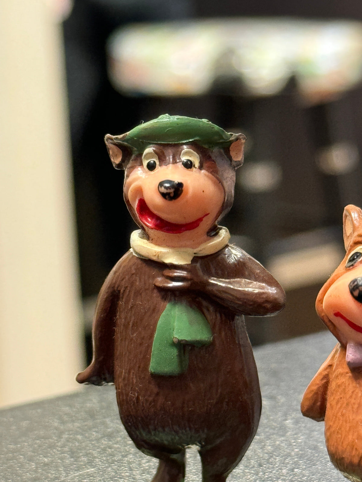 Yogi Bear & Boo Boo Miniature Figure (Vintage Marx, Hanana Barbara)