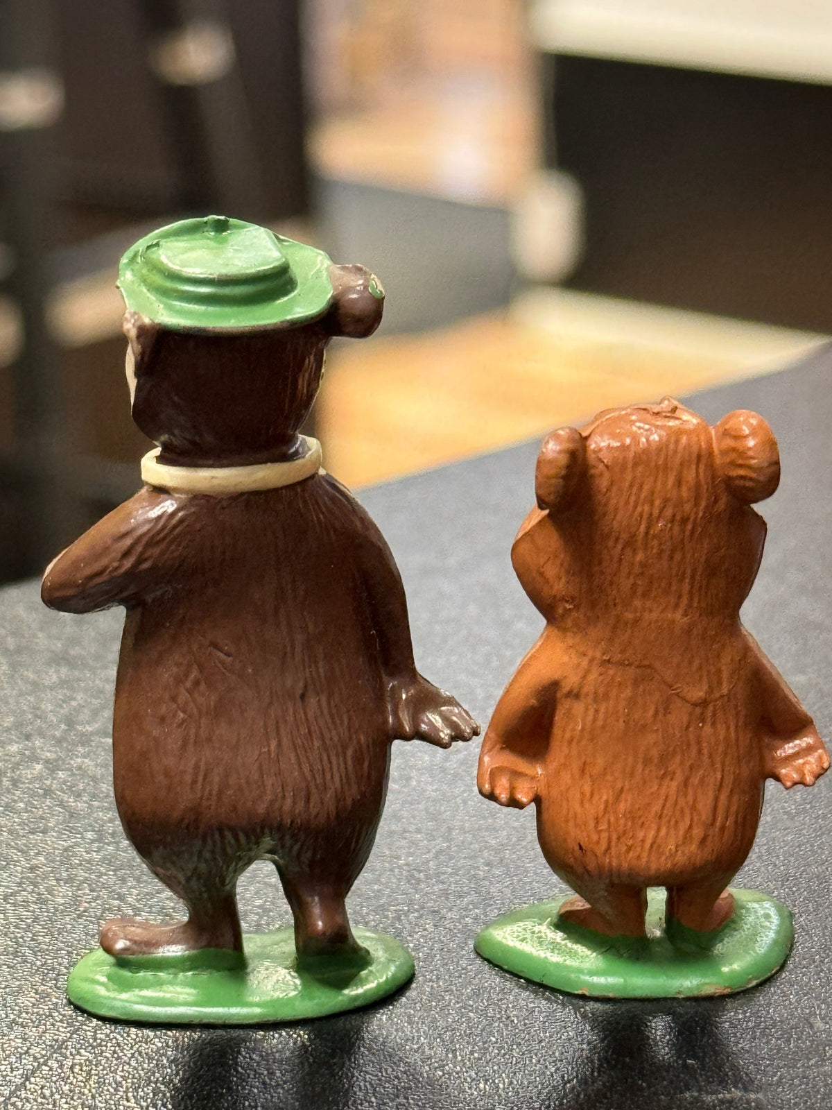 Yogi Bear & Boo Boo Miniature Figure (Vintage Marx, Hanana Barbara)