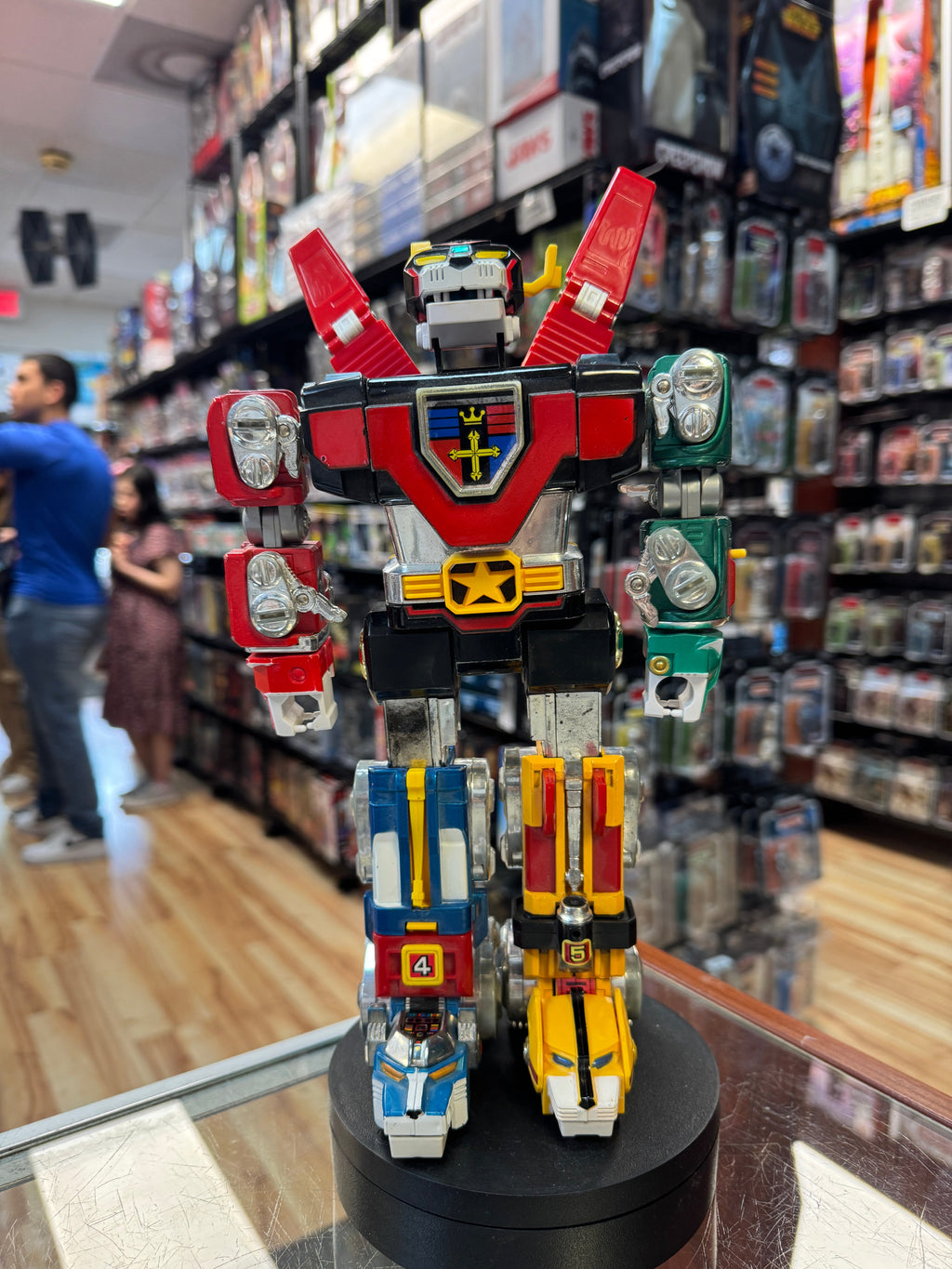 Deluxe LionForce Defender GB-36 Diecast Figure (Vintage Voltron, Y&K Popy)