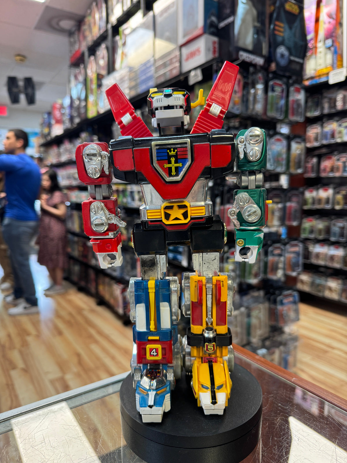 Deluxe LionForce Defender GB-36 Diecast Figure (Vintage Voltron, Y&K Popy)