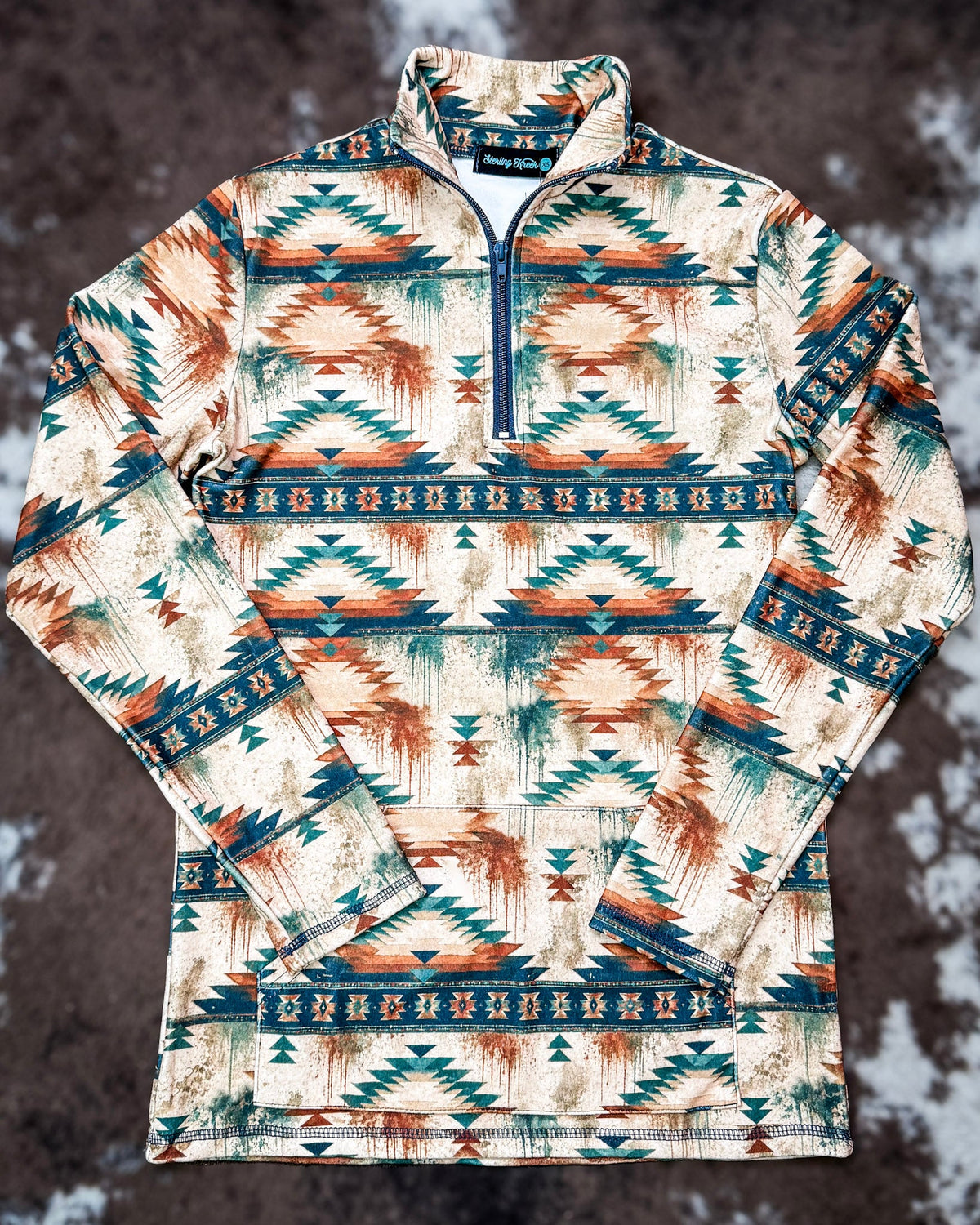 Desert Dusk Fitted Pullover by Sterling Kreek