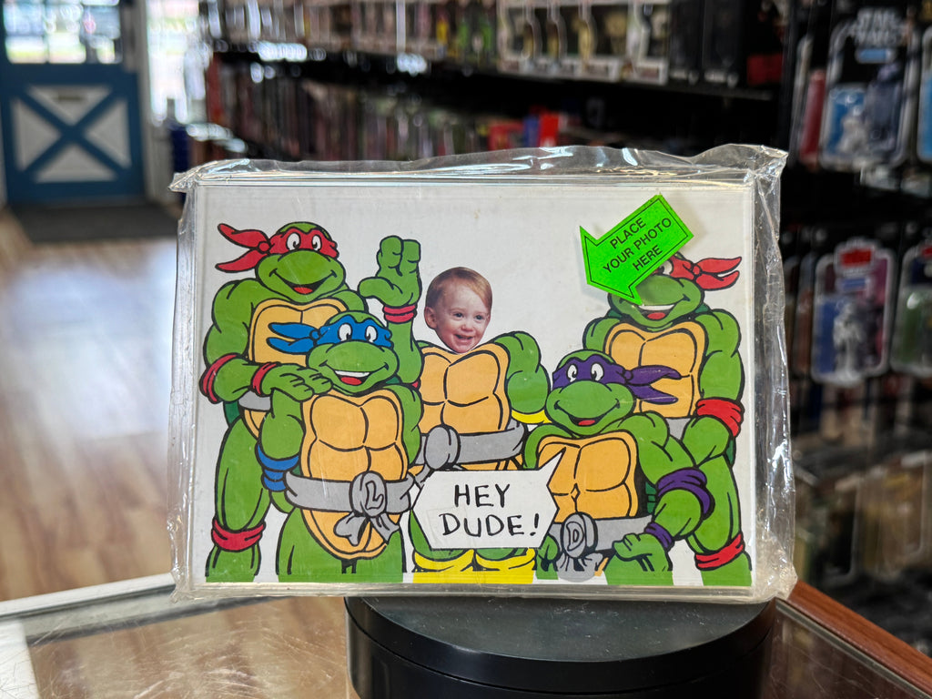 Hey Dude Acrylic Picture Frame (Vintage TMNT Ninja Turtles, Playmates)