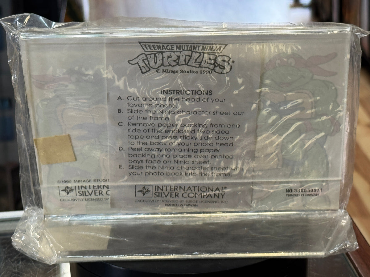 Hey Dude Acrylic Picture Frame (Vintage TMNT Ninja Turtles, Playmates)