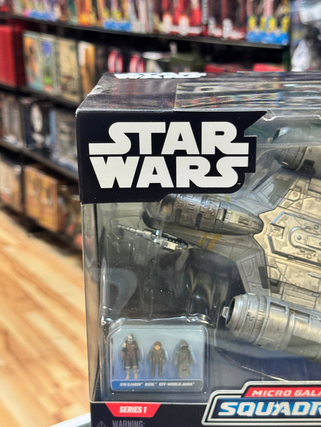 Arvala-7 Razor Crest -Launch Edition-  (Star Wars Micro Galaxy Squadron, Jazwares) **SEALED** (Copy)