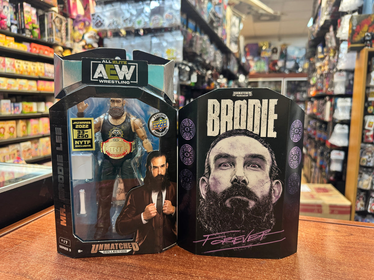Brodie Lee Forever -NYTF Exclusive 33/250- (AEW All Elite Wrestling, Jazwares) **SEALED**