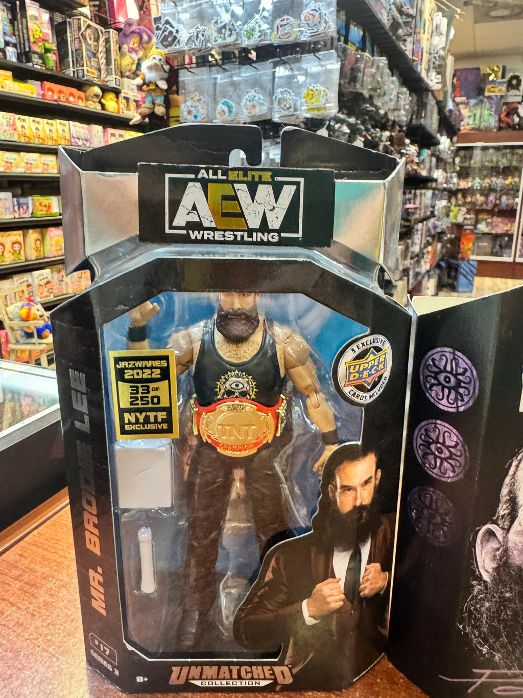 Brodie Lee Forever -NYTF Exclusive 33/250- (AEW All Elite Wrestling, Jazwares) **SEALED**