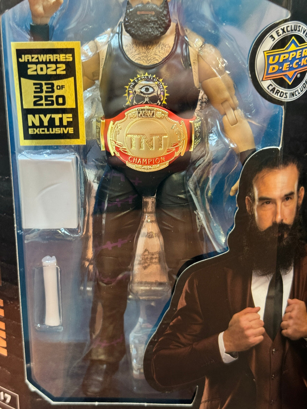 Brodie Lee Forever -NYTF Exclusive 33/250- (AEW All Elite Wrestling, Jazwares) **SEALED**