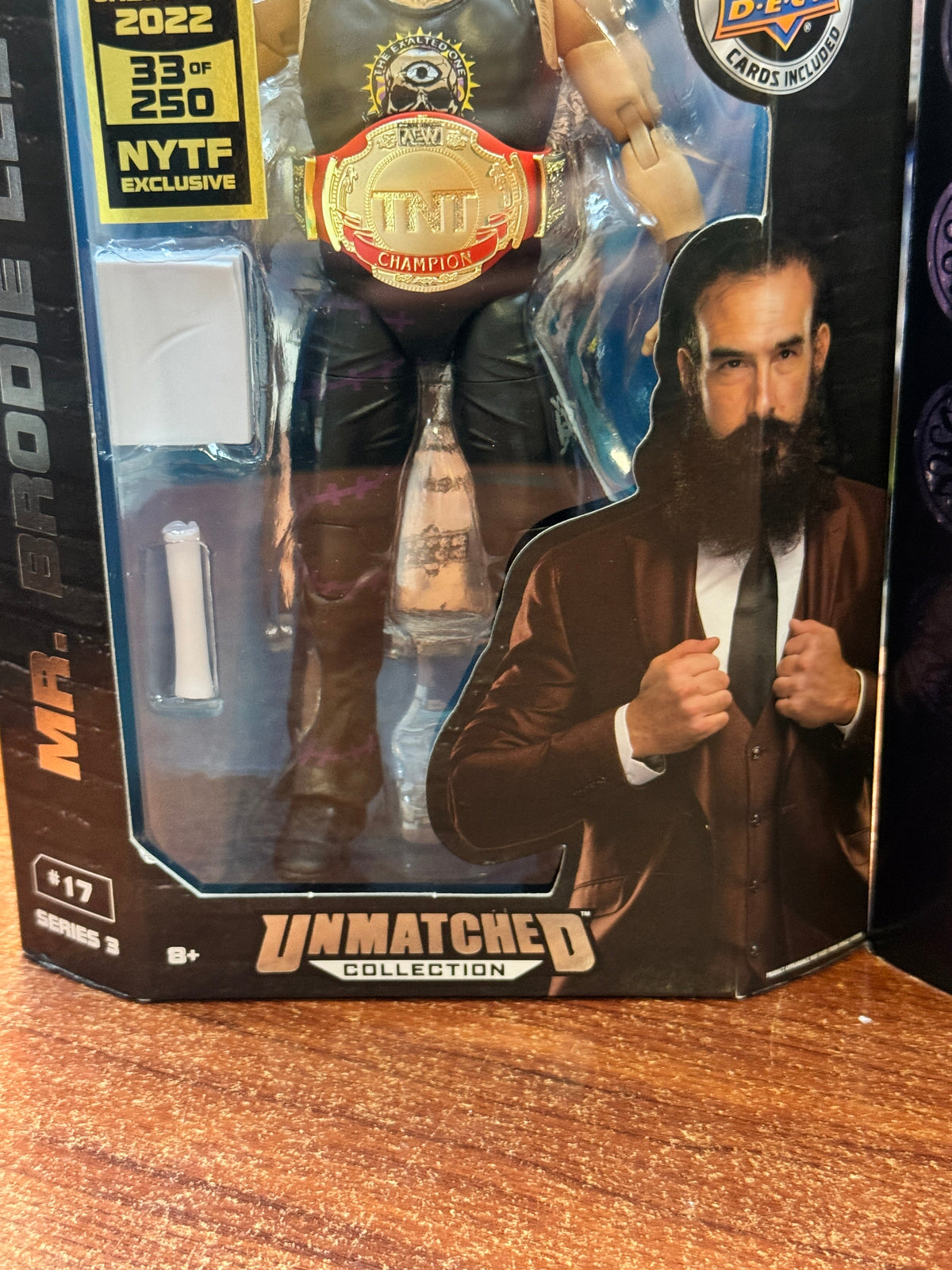 Brodie Lee Forever -NYTF Exclusive 33/250- (AEW All Elite Wrestling, Jazwares) **SEALED**