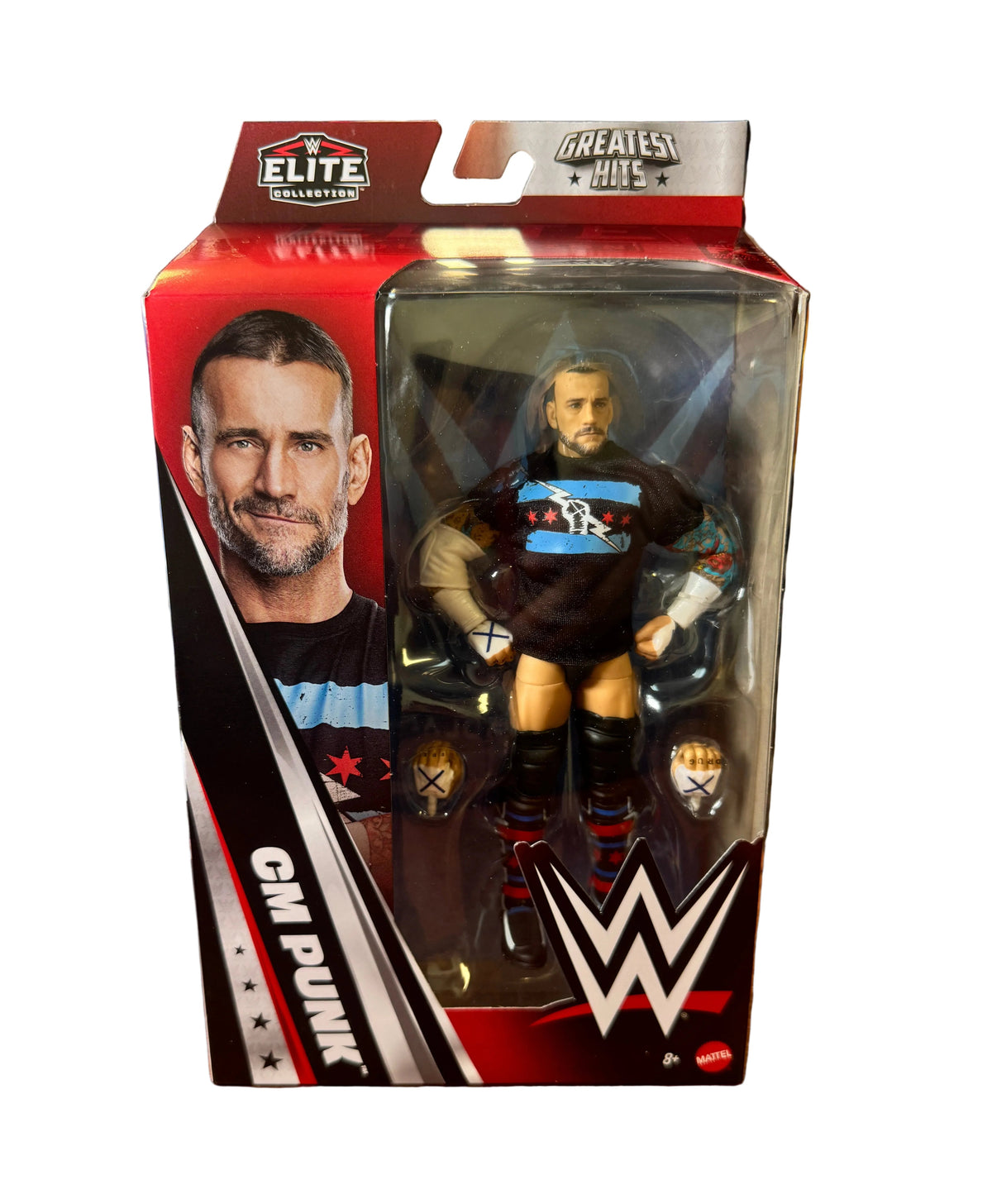CM Punk Greatest Hits (WWE Elites, Mattel) **SEALED**