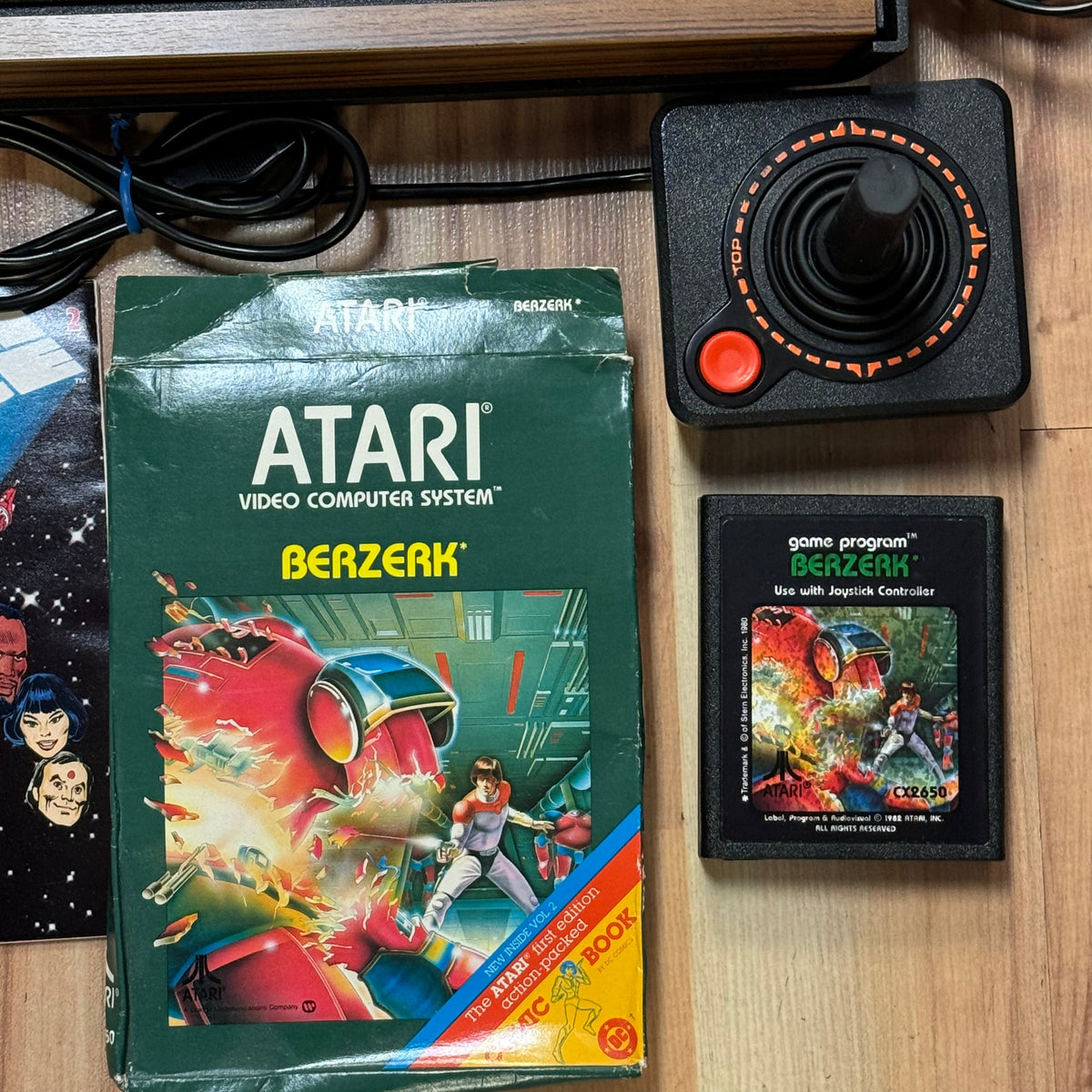Atari 2600 AV Modded 5715 (Vintage Atari, Gaming System) TESTED WORKING With Games