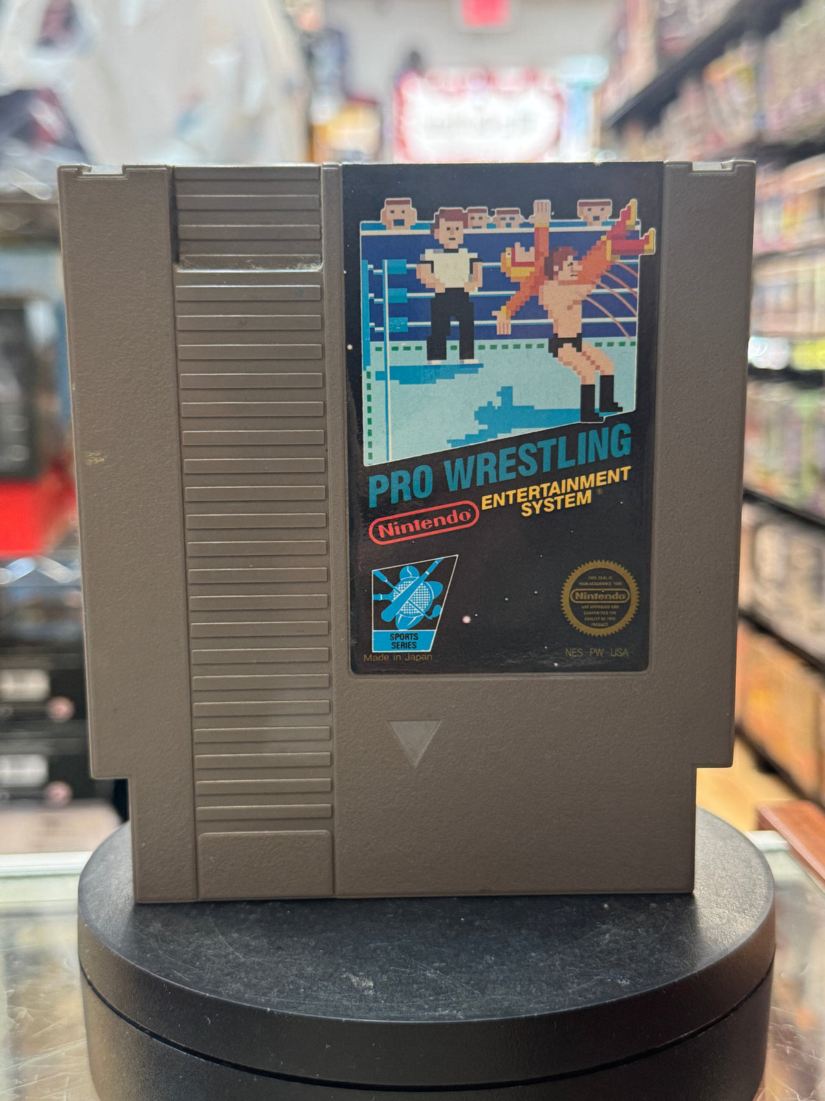 Pro Wrestling (Vintage Nintendo NES, Video Game)