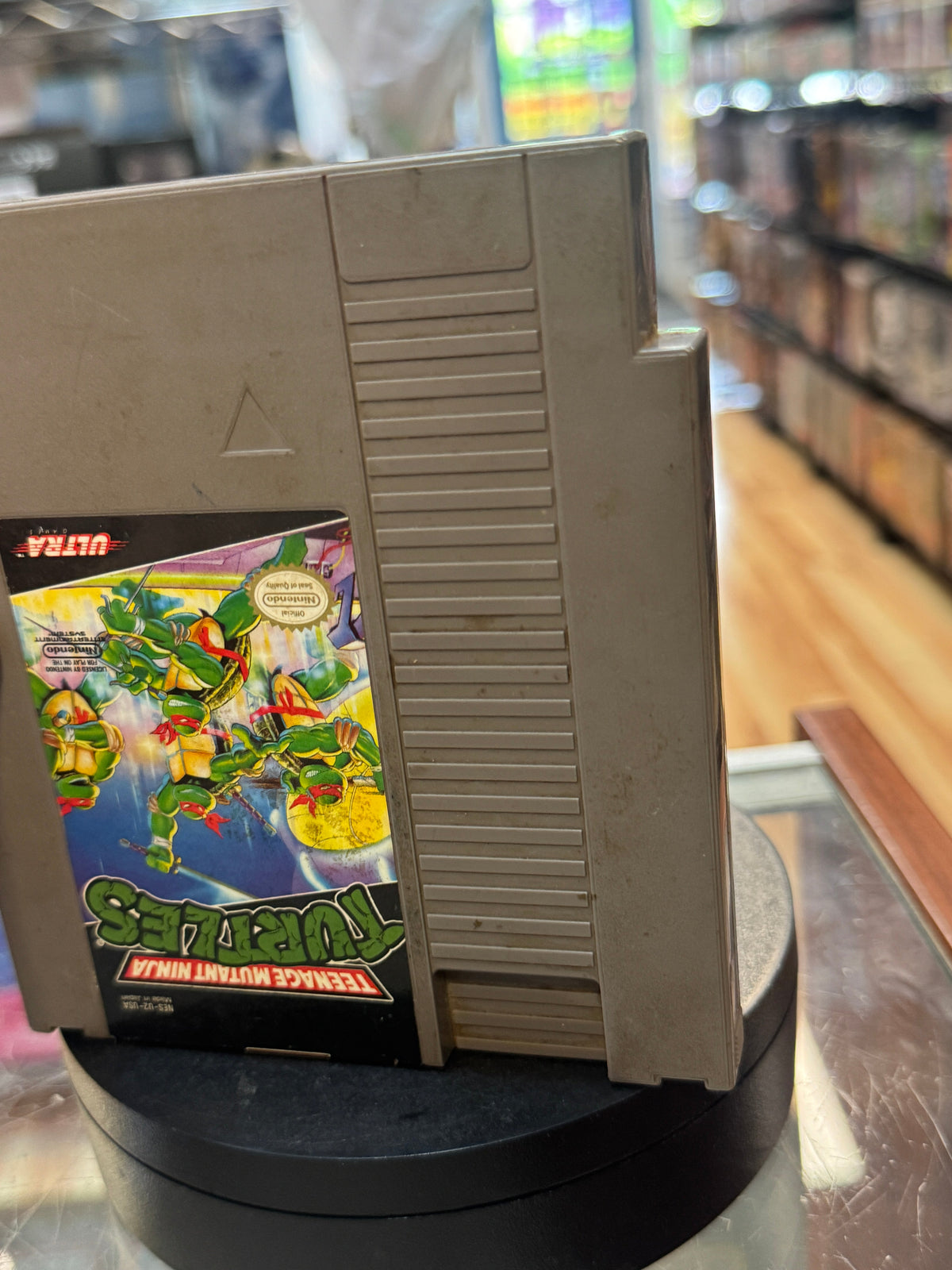 TMNT Ninja Turtles (Vintage Nintendo NES, Video Game)