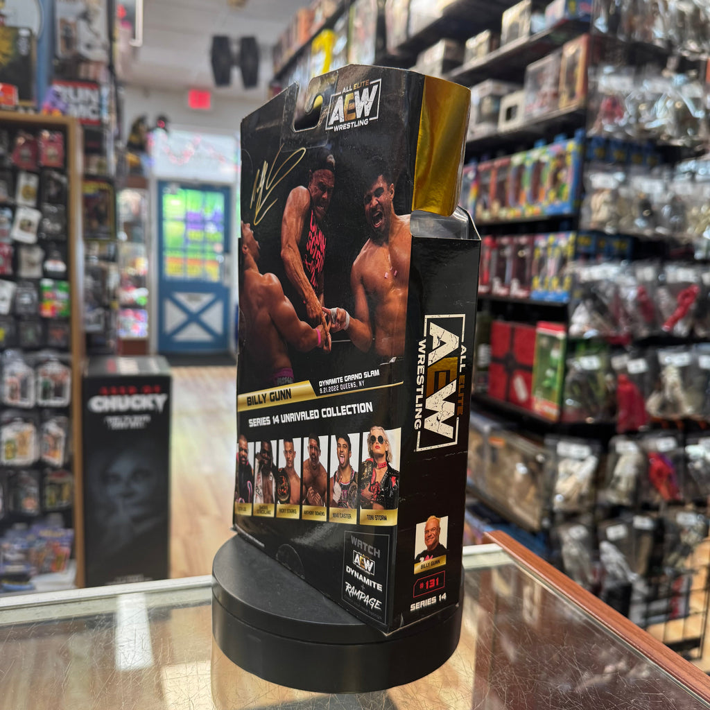 Billy Gunn -CHASE- #131 (AEW All Elite Wrestling, Jazwares) **SEALED**