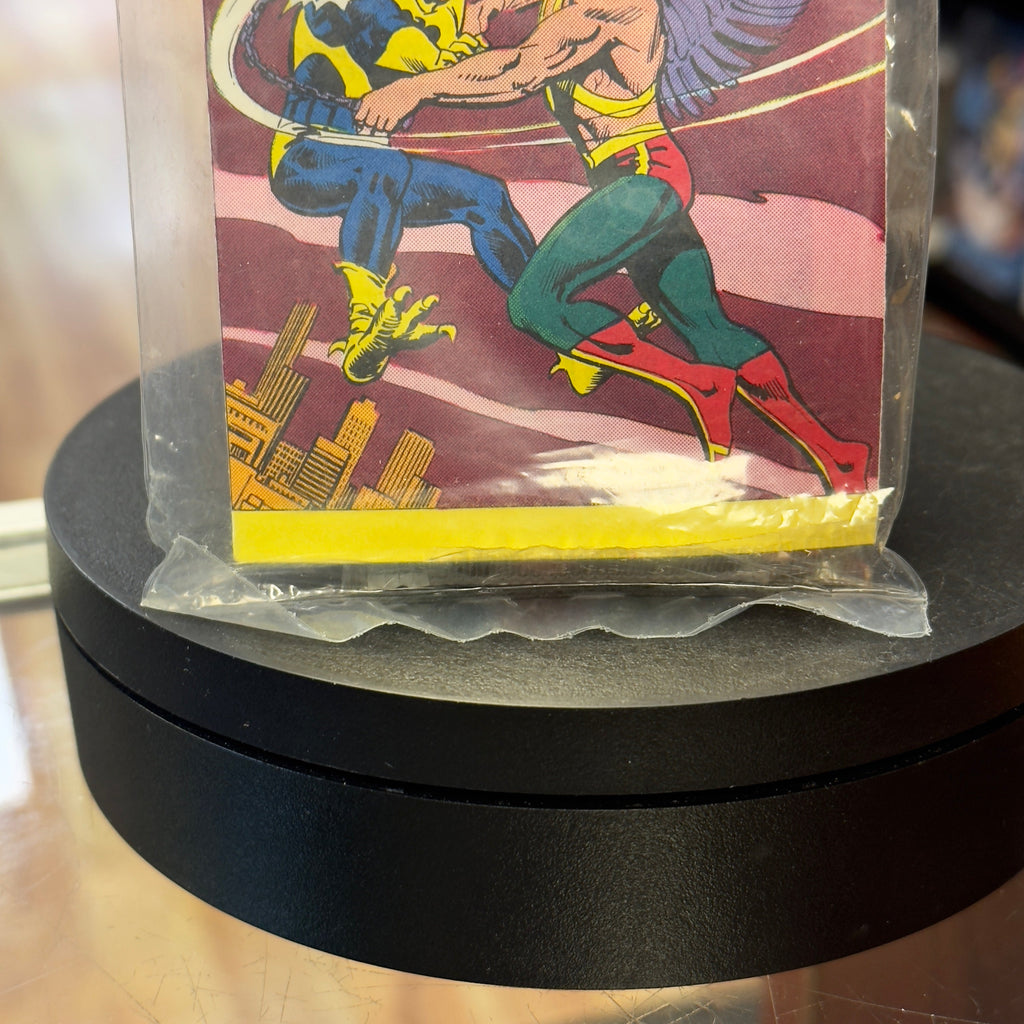 Hawkman Secret Origin Comic Book Candy (Vintage DC Comics, Leaf) Sealed