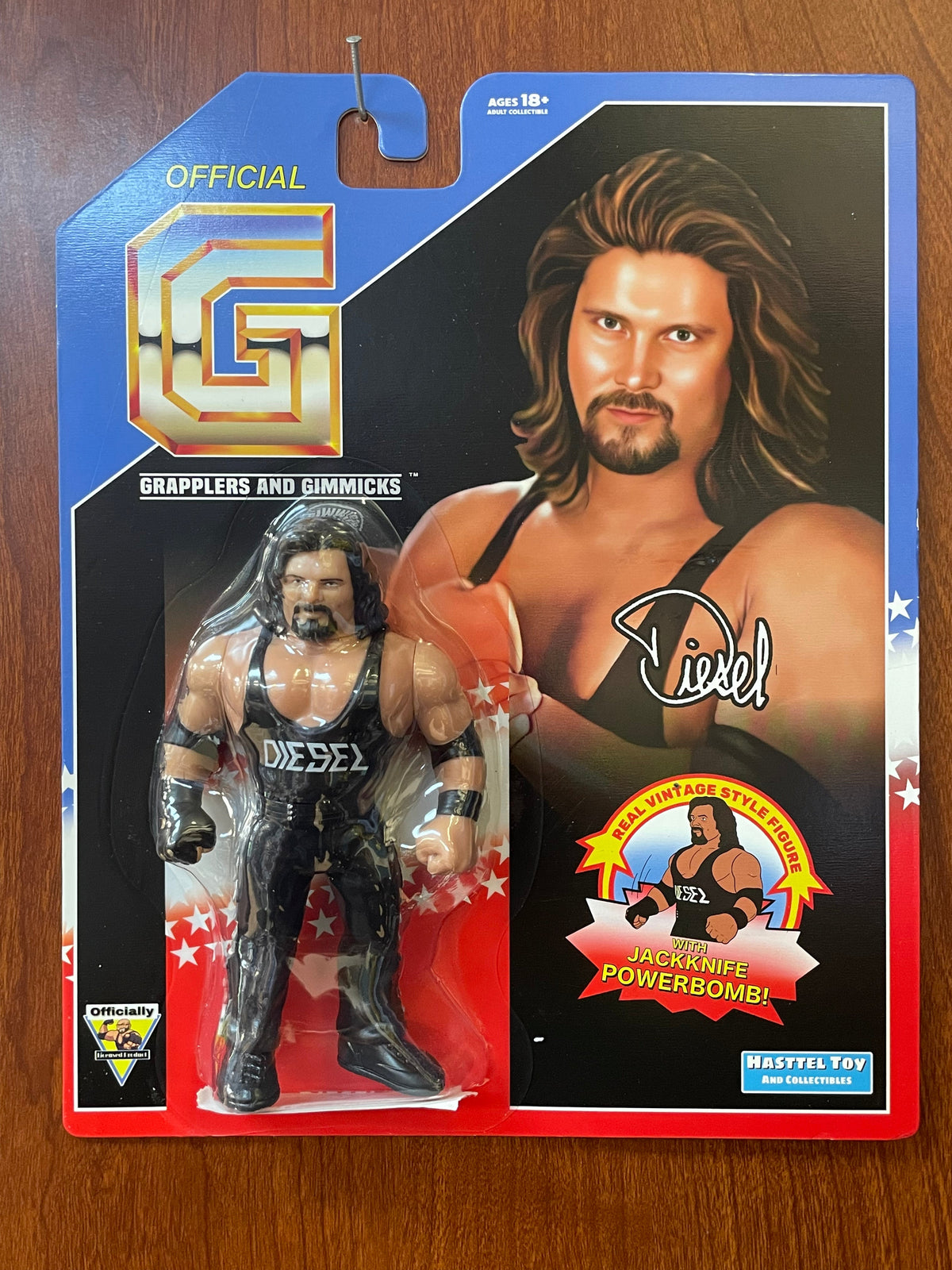 Kevin Nash As Diesel '95 (Grapplers & Gimmicks WWF, Hasttel Toys)