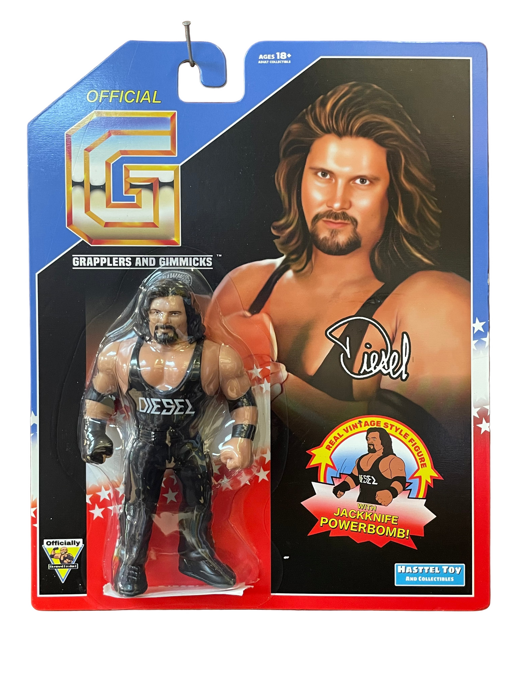 Kevin Nash As Diesel '95 (Grapplers & Gimmicks WWF, Hasttel Toys)
