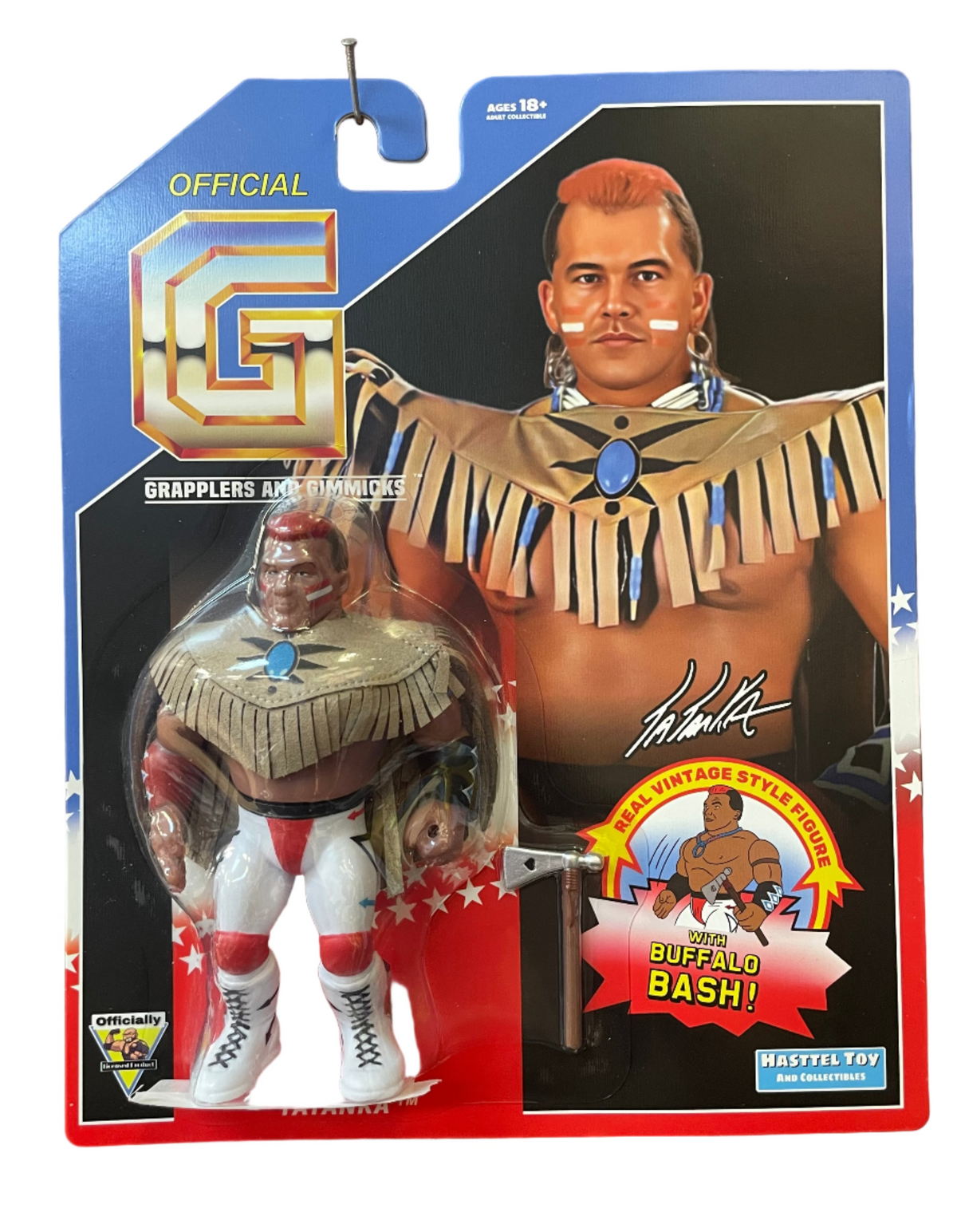 Tatanka '92 (Grapplers & Gimmicks WWF, Hasttel Toys)